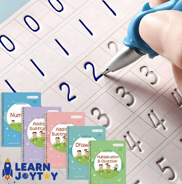 Learnjoytoy™ Magic Letter Adventure books: impara a scrivere con la Magia 🪄