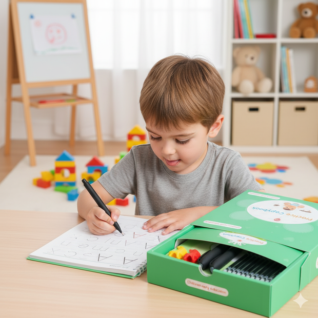 Learnjoytoy™ Magic Letter Adventure books: impara a scrivere con la Magia 🪄