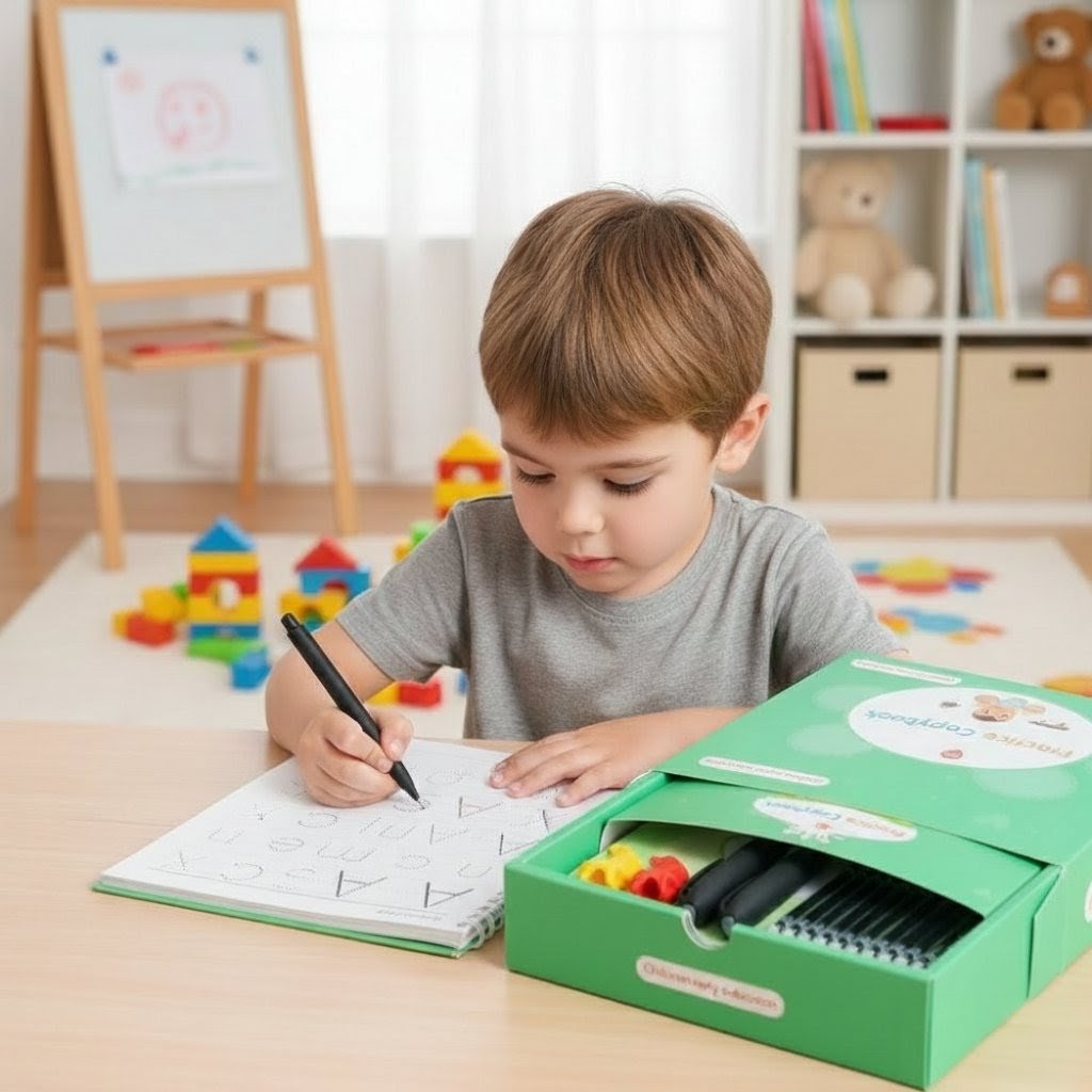 Learnjoytoy™ Magic Letter Adventure books: 5 libri per imparare a scrivere con la Magia 🪄