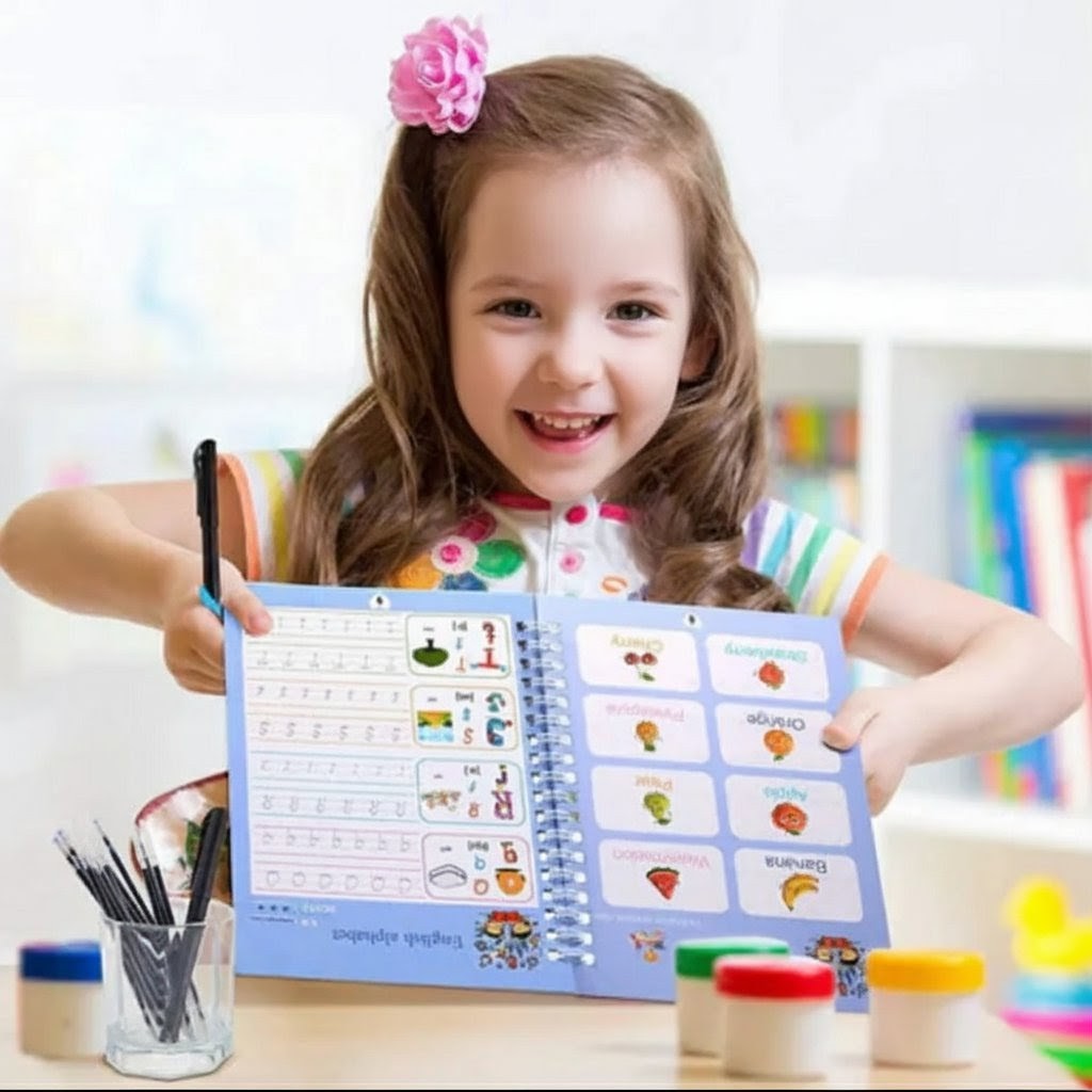 Learnjoytoy™ Magic Letter Adventure books: 5 libri per imparare a scrivere con la Magia 🪄